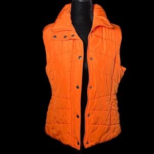 Women's Orange NY and Co Vest